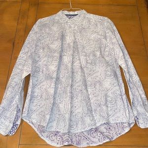 Mens Territory Ahead button down shirt - size large